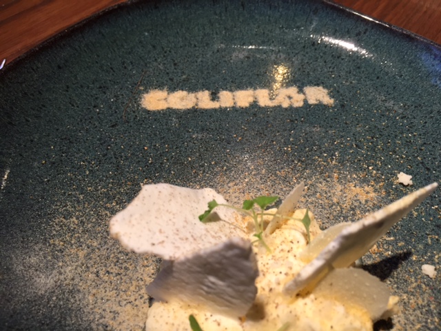 Chantilly de coliflor